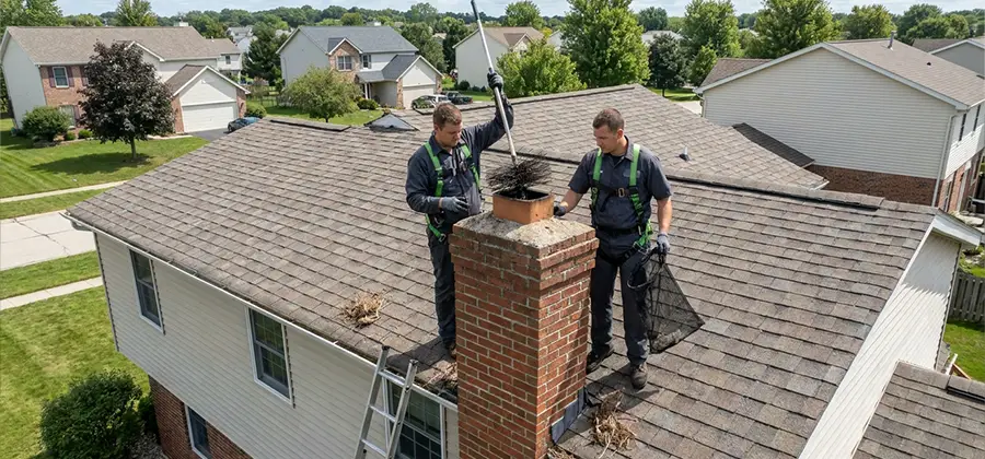 Bird Removal From Chimney in Medford