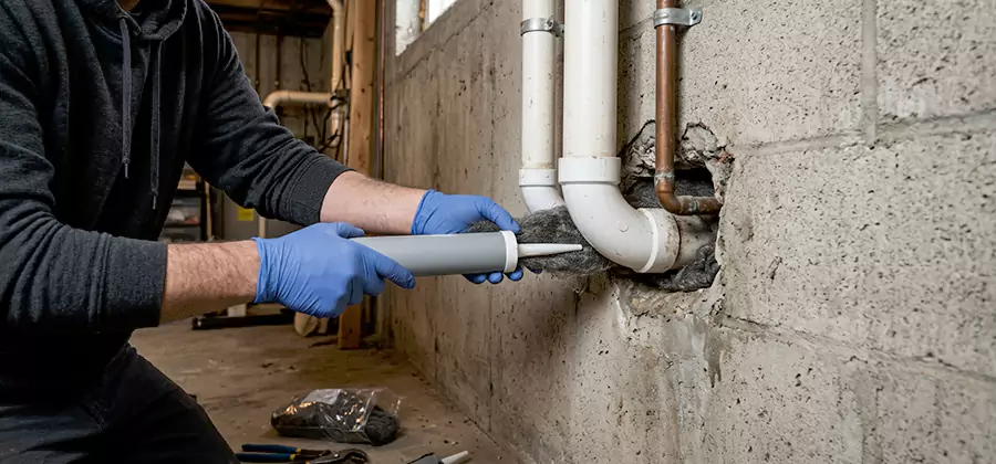 Mouse Proofing Pipes in Medford