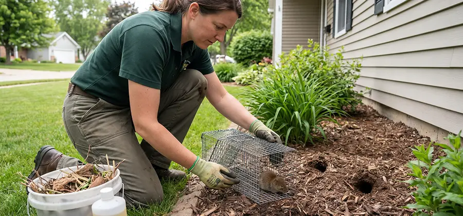 Organic Vole Control in Medford